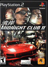 Midnight Club 2 PAL Playstation 2  box art